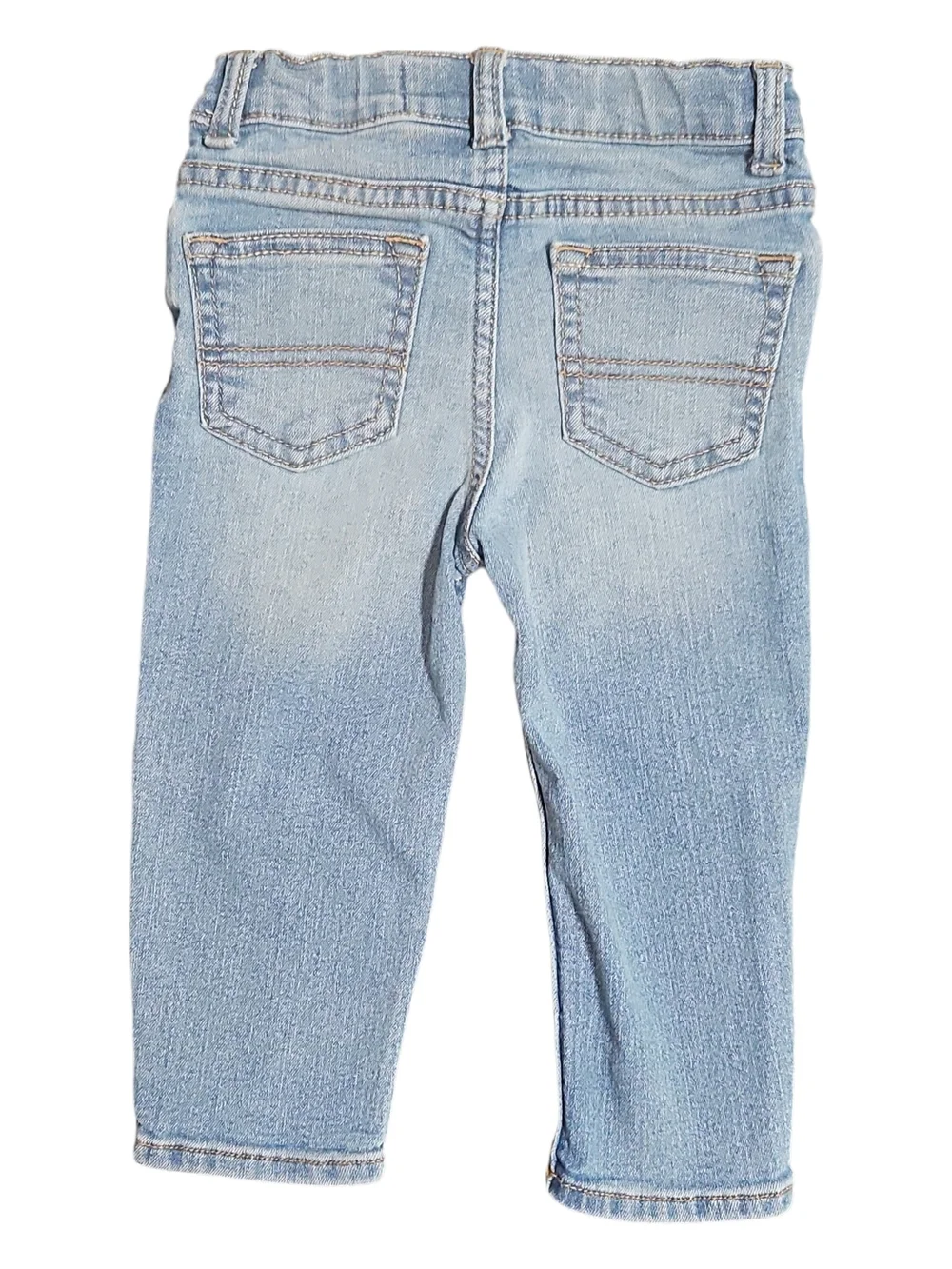 OshKosh B'gosh Light Blue & Carter's Dark Blue Denim Jeans DuoSize 18 Months